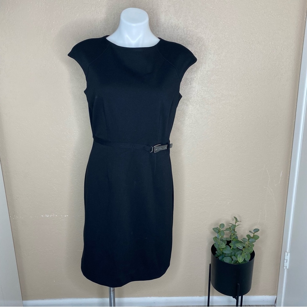 Black pencil dress